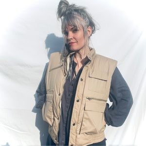 Vintage 1970’s or 1980’s Utilitaruan Puffer Vest